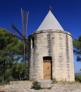 Moulin de Bretoule, commune de Barbentane