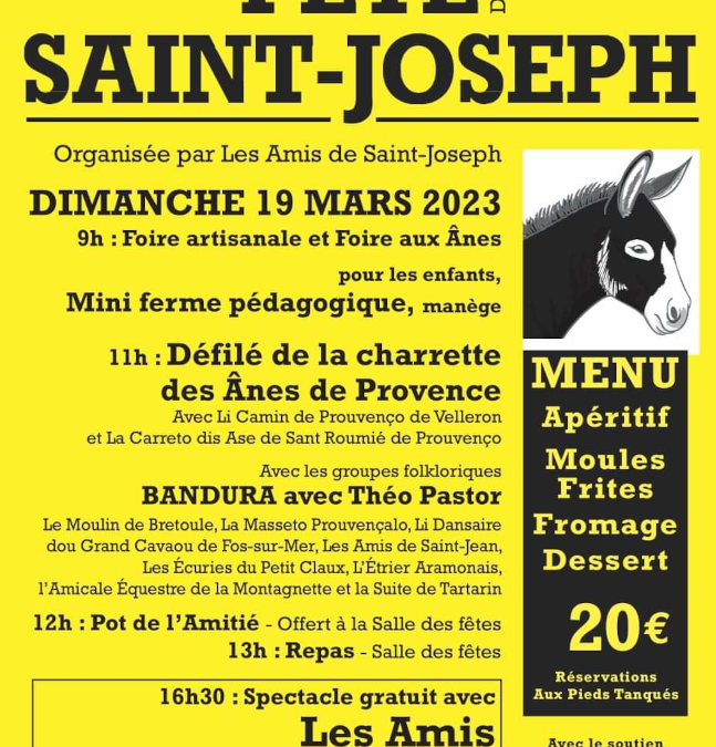 Fête de la Saint-Joseph