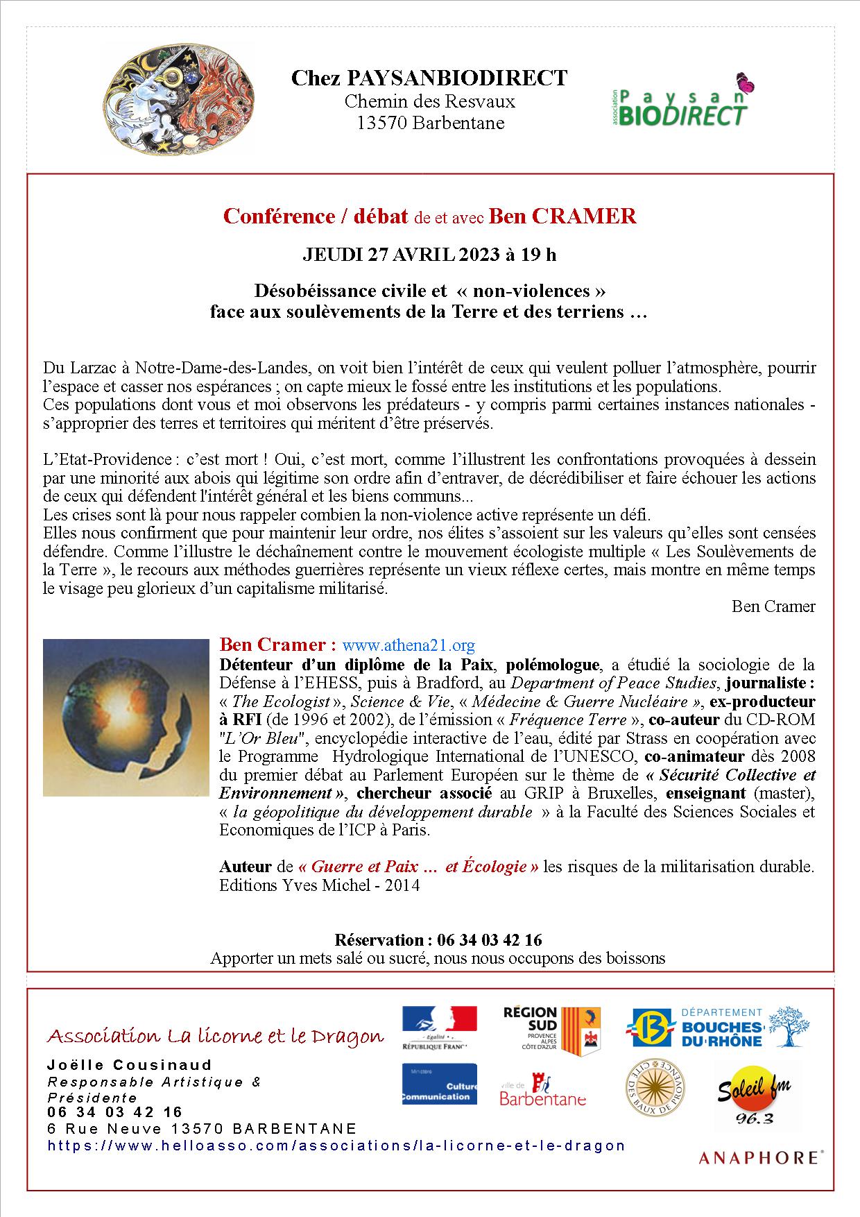 Ben Cramer jeudi27.04.23