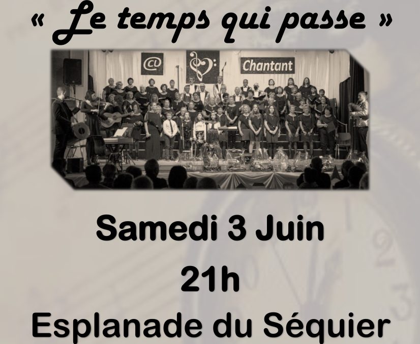 Concert du Chœur chantant – EVENEMENT ANNULE