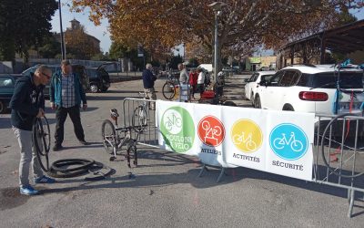 Atelier auto-réparation de vélos