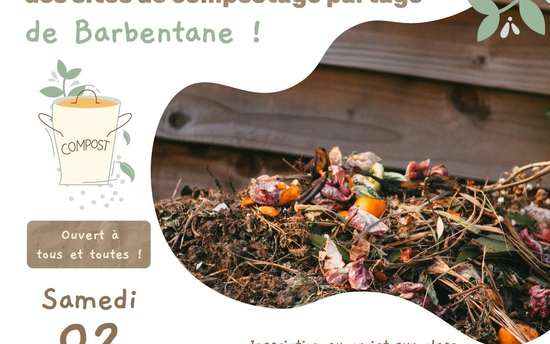 Inauguration des sites de compostage partagé