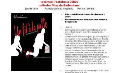Soirée théâtre – Confrérie Internationale de la Barbe