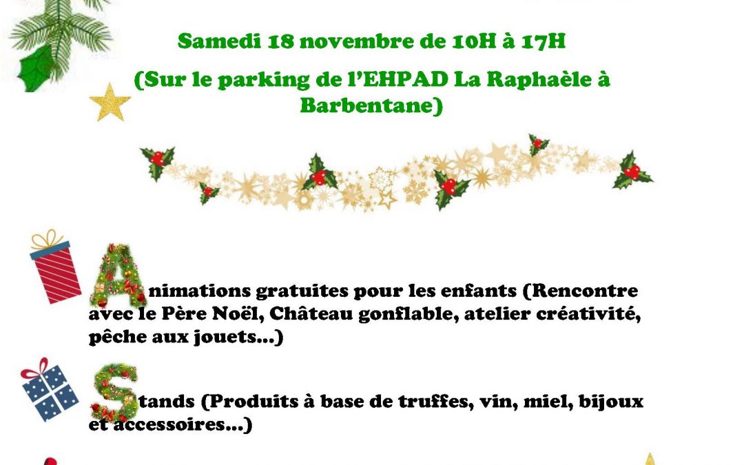 LE NOËL DE L’EHPAD