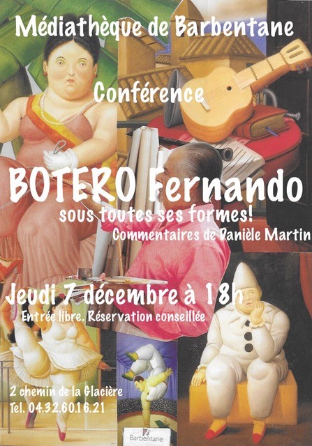 Conférence : Botero Fernando sous toutes ses formes !
