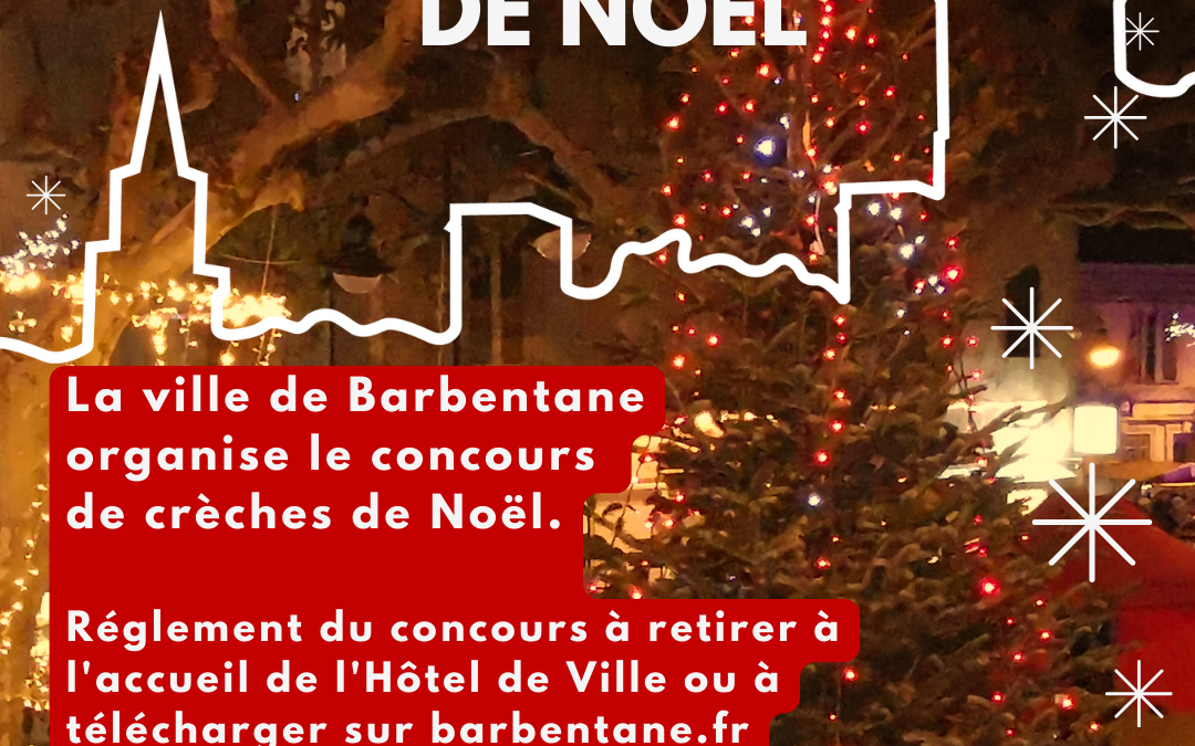 Concours crèches de Noël 2023