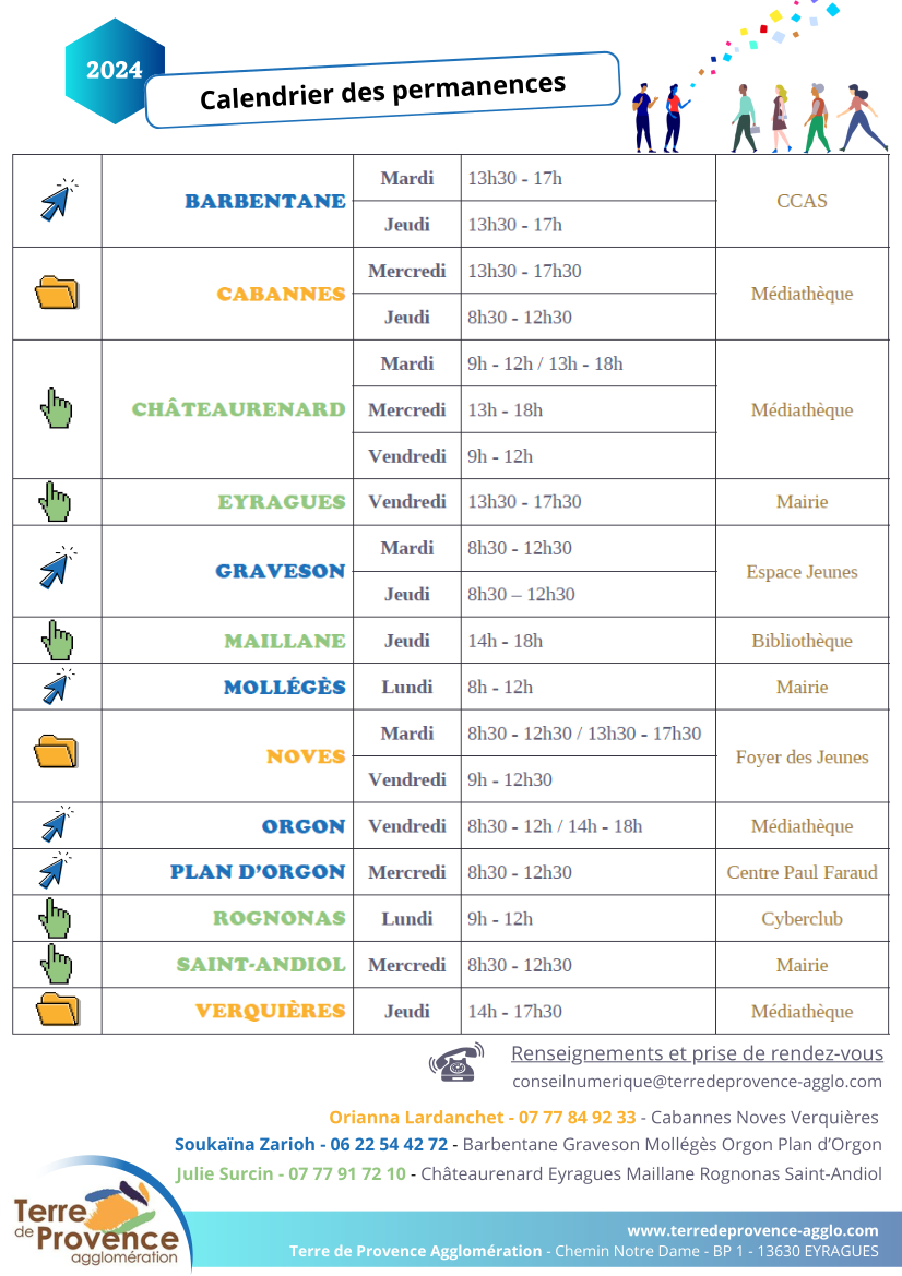 flyer A5 calendrier