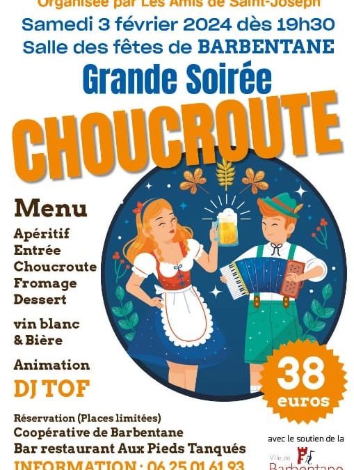 Grande soirée choucroute