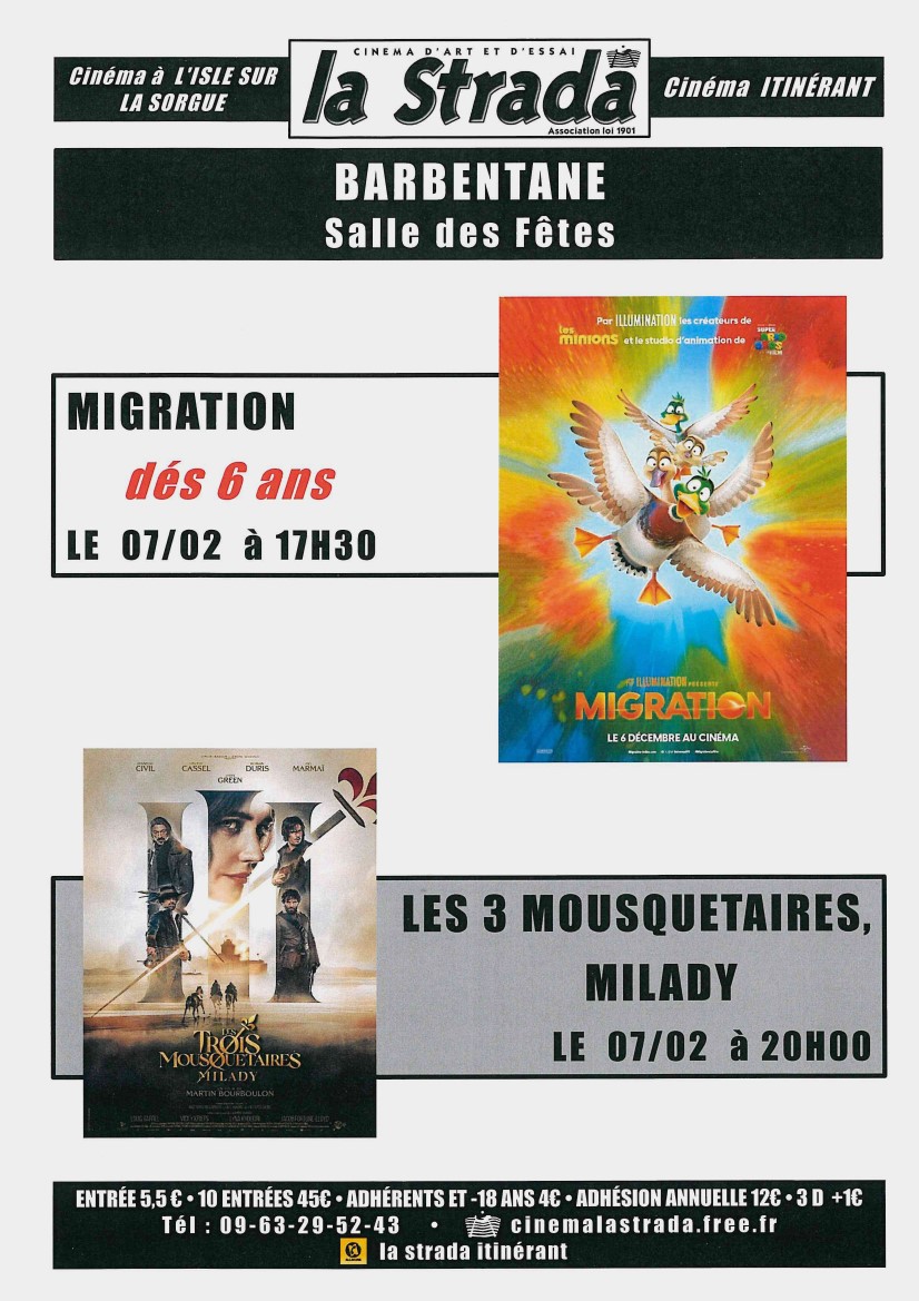 Affiche ciné fev24