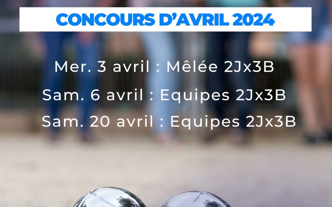 Concours de La boule de montagnette