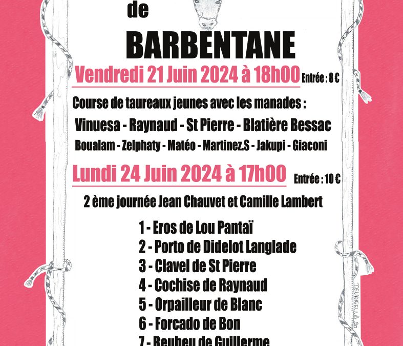 Courses camarguaises