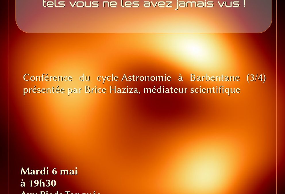 Conférence cycle astronomie