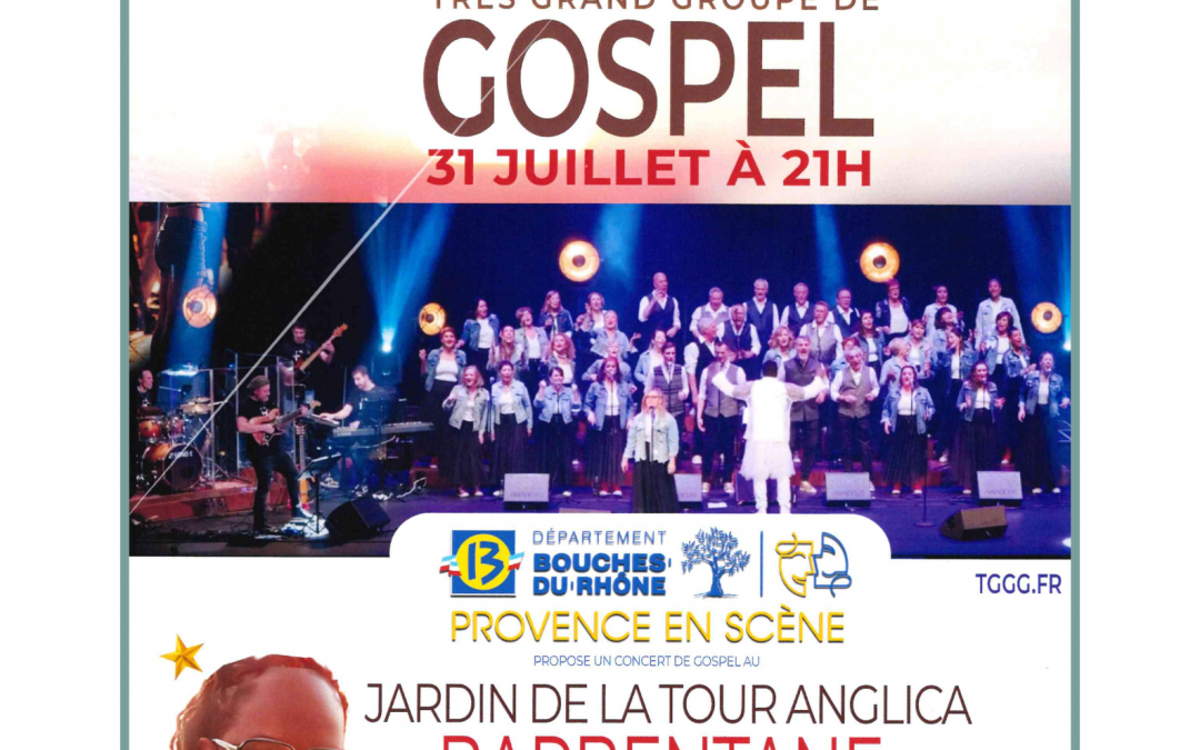 JEUDIS DE BARBENTANE – TRES GRAND GROUPE GOSPEL