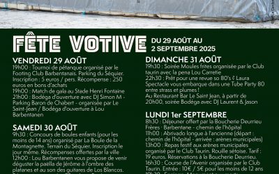 Fête Votive 2025