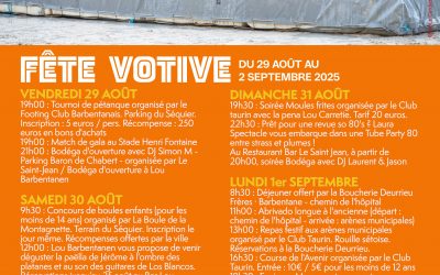 Fête Votive 2025
