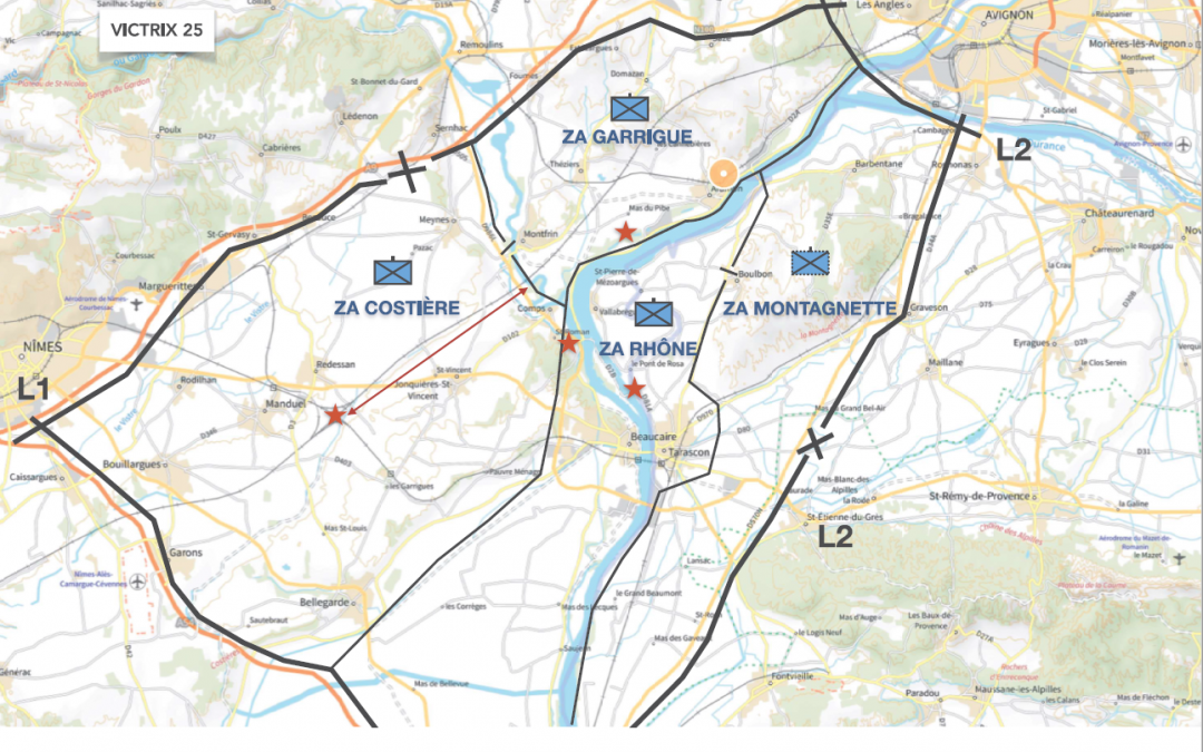 Exercice dans la Montagnette