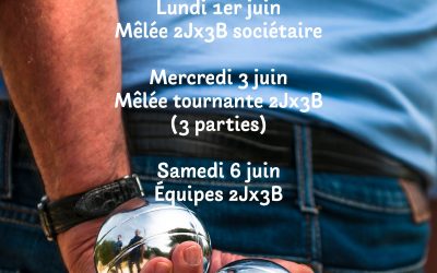Concours de pétanque